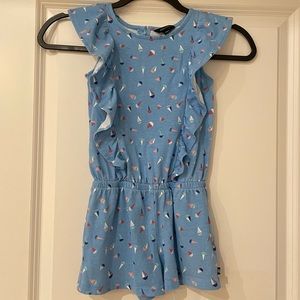 Girls Nautica Romper